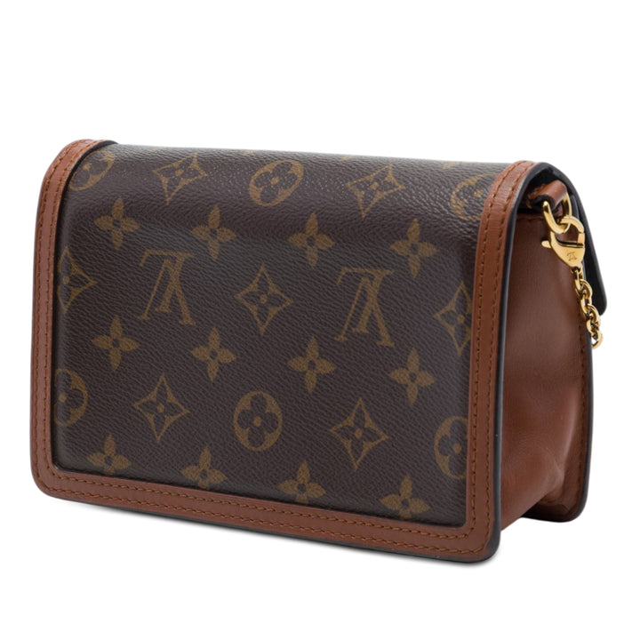 Louis Vuitton Monogram Reverse Dauphine Wallet on Chain