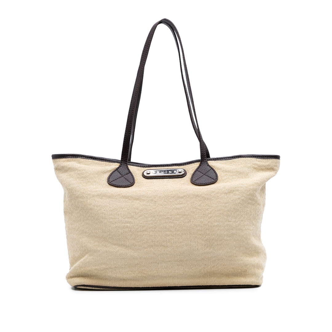 Raffia Tote Brown - Gaby Paris
