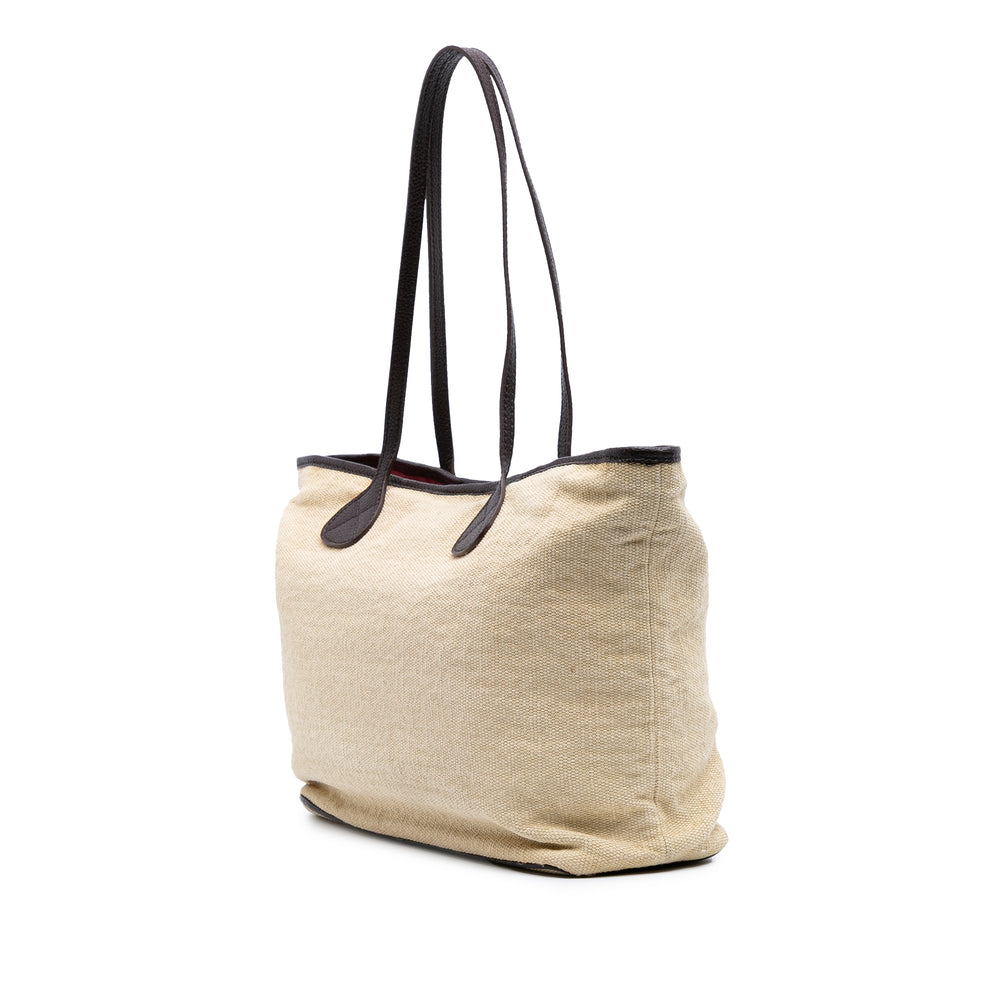 Raffia Tote Brown - Gaby Paris