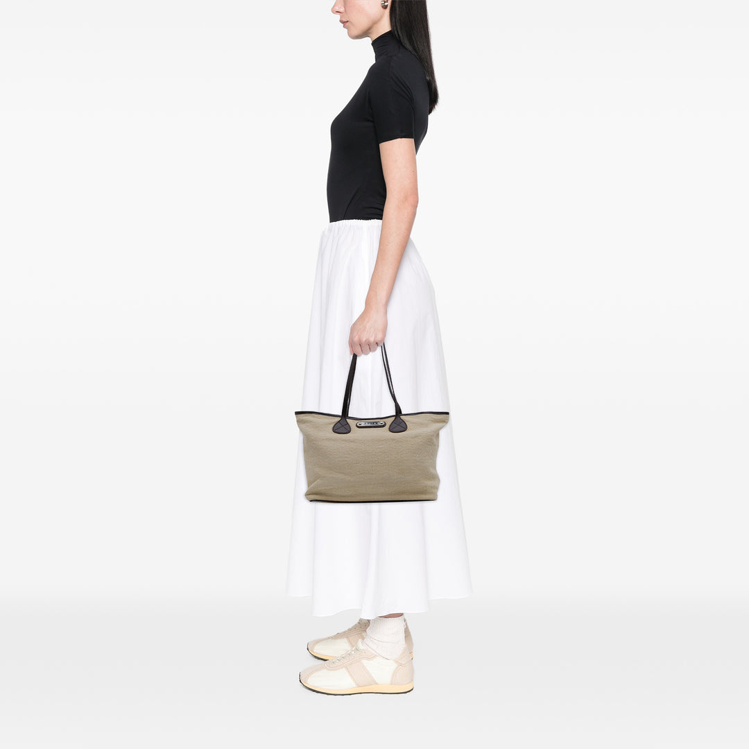 Raffia Tote Brown - Gaby Paris