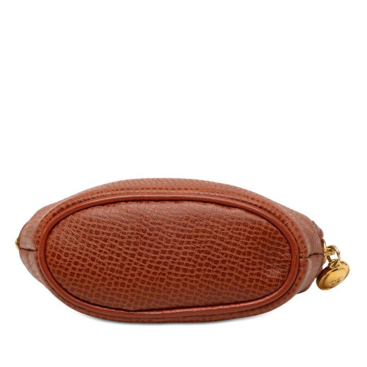 Dior Grained Cuir CD Logo Coin Pochette