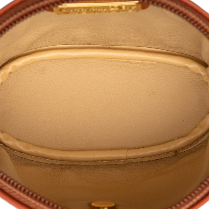 Dior Grained Cuir CD Logo Coin Pochette