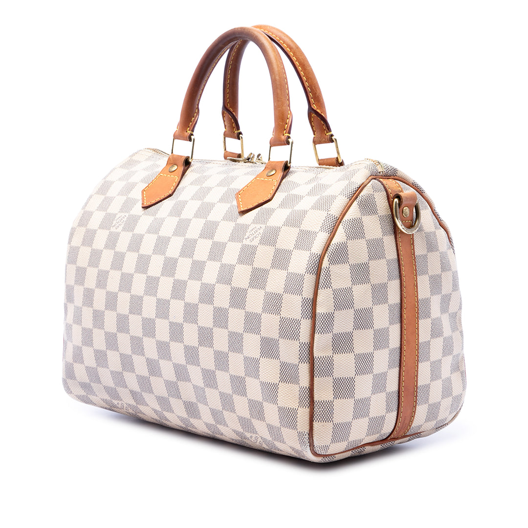 Louis Vuitton Damier Azur Speedy Bandouliere 30