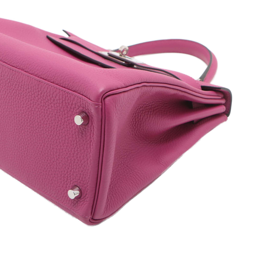 Hermès Togo Kelly II Retourne 28 Rose – GABY PARIS Authentique