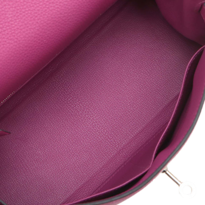Hermès Togo Kelly II Retourne 28 Rose – GABY PARIS Authentique