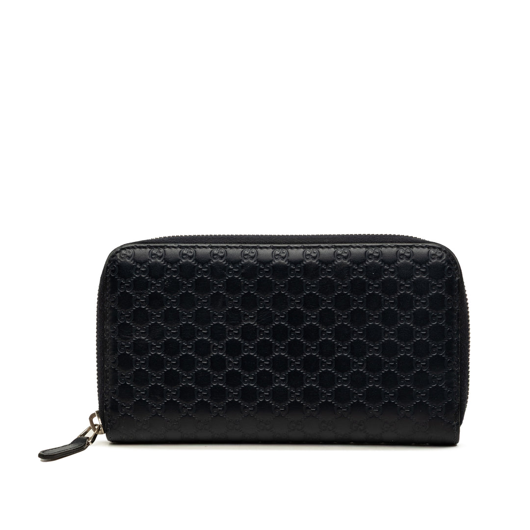 Gucci Microguccissima Portefeuille long zippé Cuir