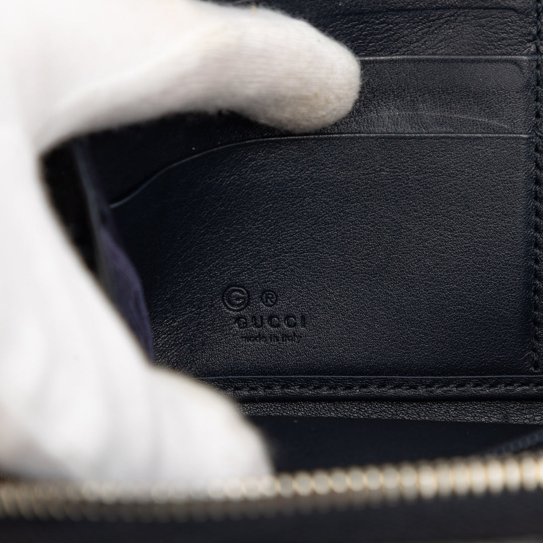 Gucci Microguccissima Portefeuille long zippé Cuir