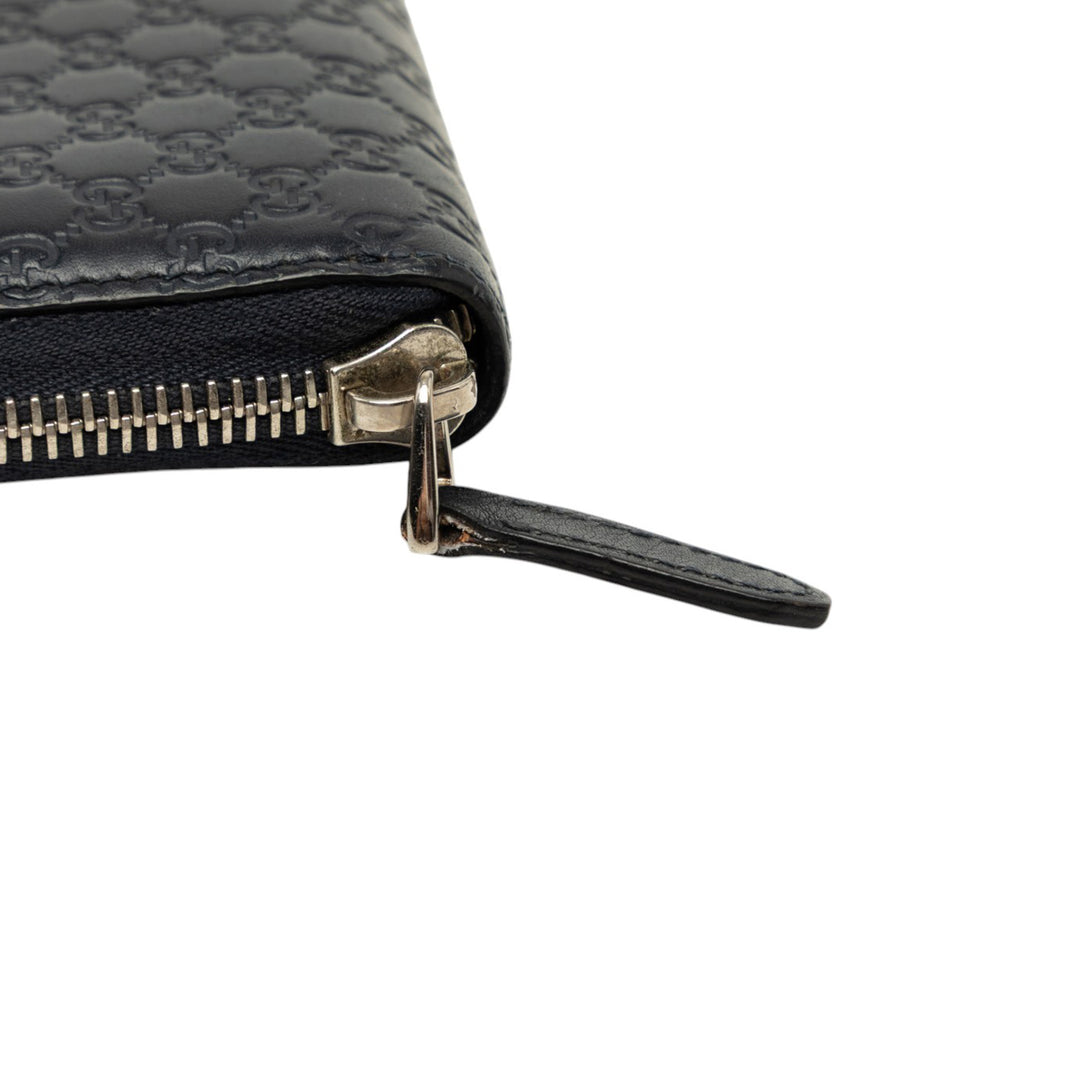 Gucci Microguccissima Portefeuille long zippé Cuir