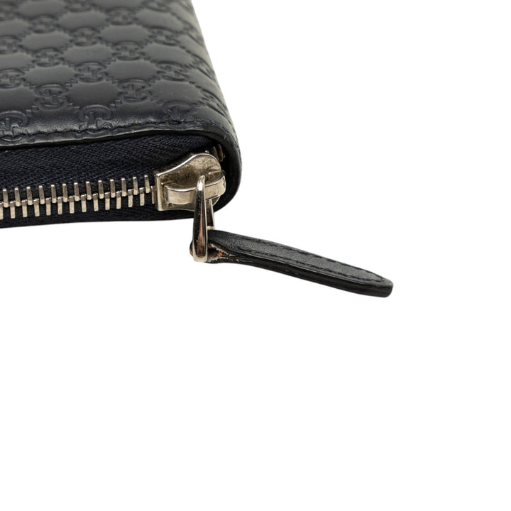 Gucci Microguccissima Portefeuille long zippé Cuir