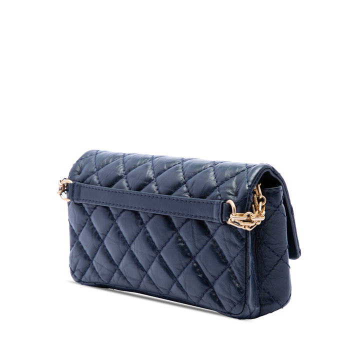 Chanel Matelassé vieilli Cuir de veau Reissue 2.55 Sac ceinture