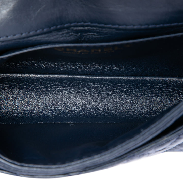 Chanel Matelassé vieilli Cuir de veau Reissue 2.55 Sac ceinture