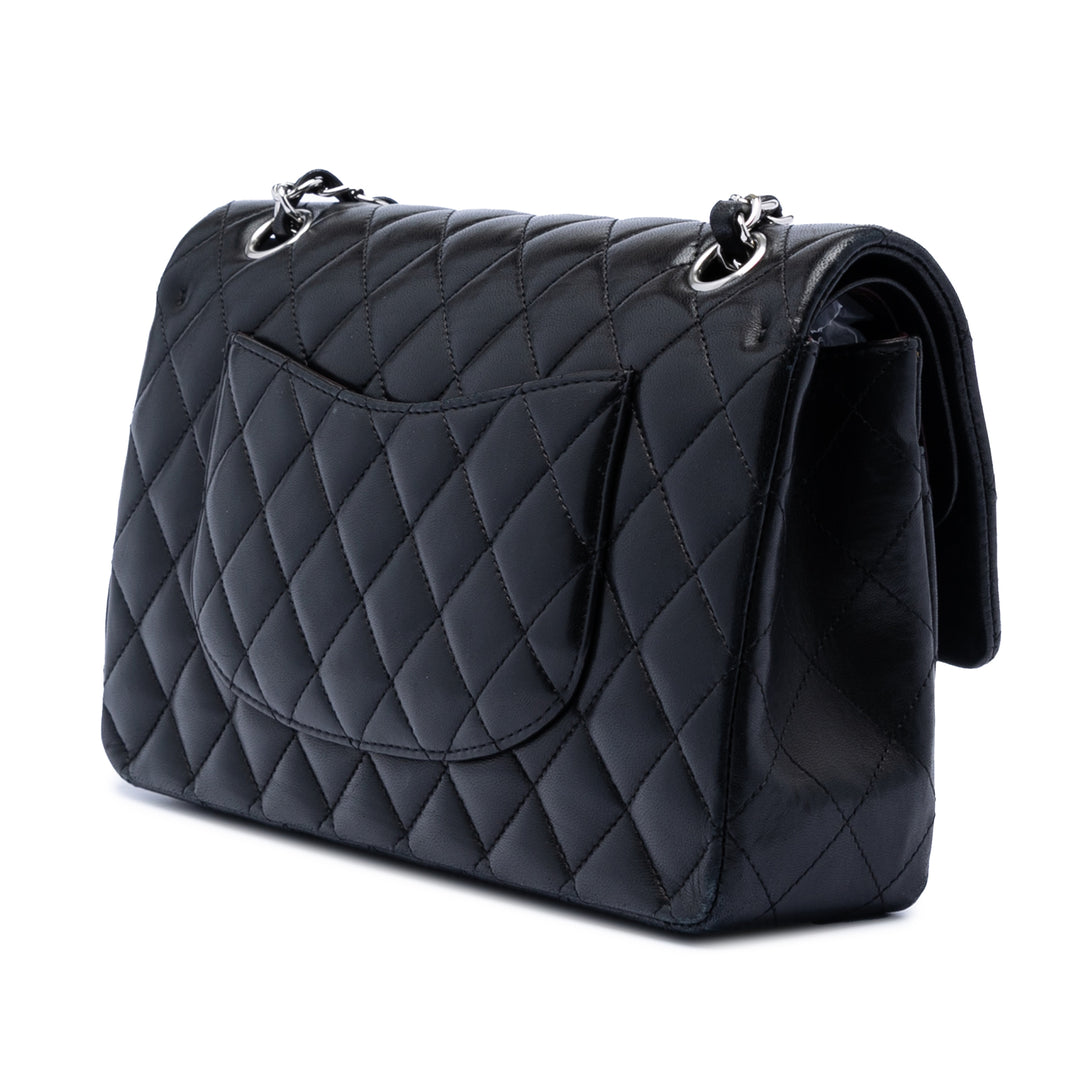Chanel Medium Classic Cuir d’agneau Double rabat