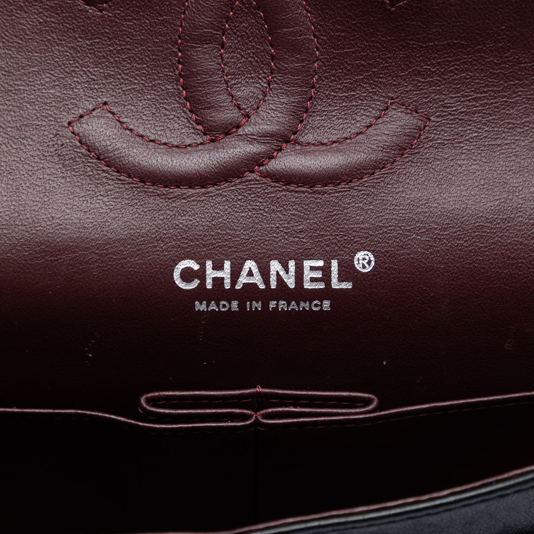 Chanel Medium Classic Cuir d’agneau Double rabat