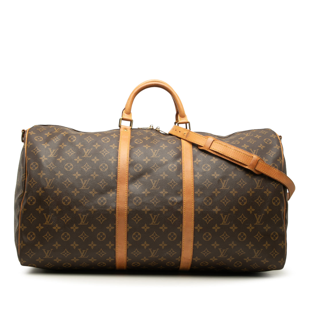 Keepall Bandouliere 60 Monogram Marron