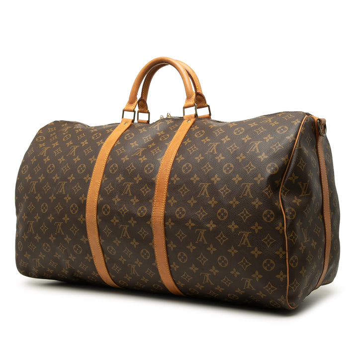 Keepall Bandouliere 60 Monogram Marron