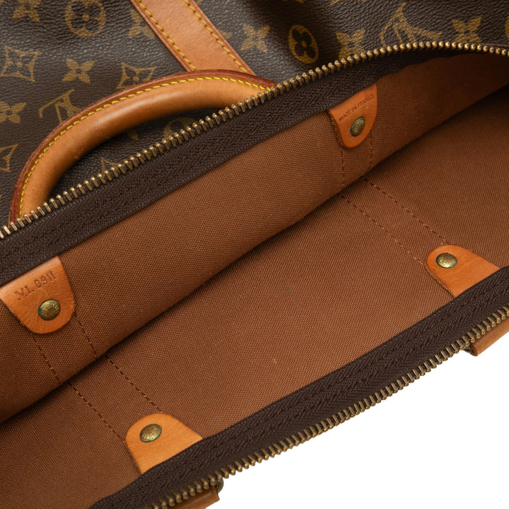 Keepall Bandouliere 60 Monogram Marron