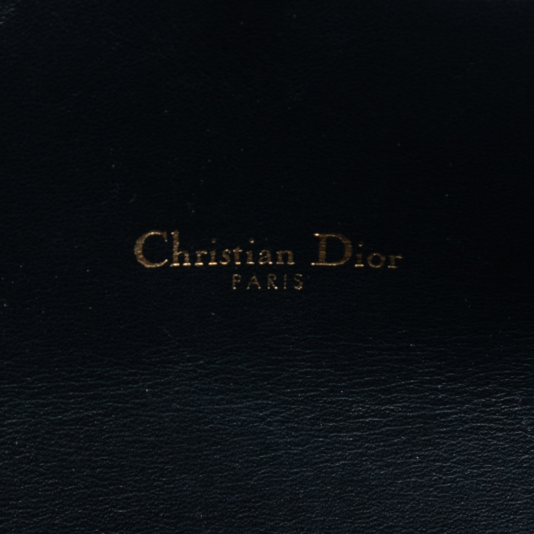 Dior Oblique Toile Saddle Wallet on Chain