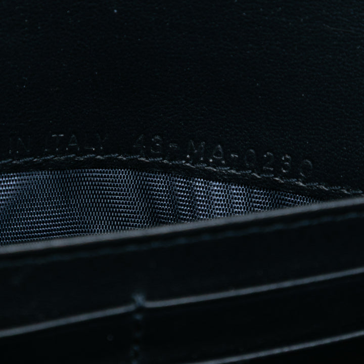 Dior Oblique Toile Saddle Wallet on Chain