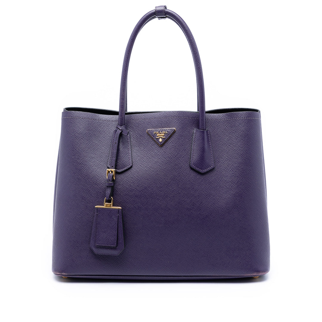 Prada Medium Saffiano Cuir Double Sac