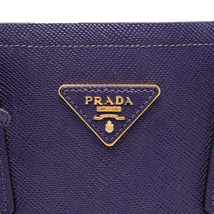Prada Medium Saffiano Cuir Double Sac