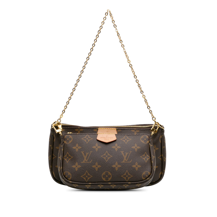 Monogram Multi Pochette Accessoires Brown - Gaby Paris