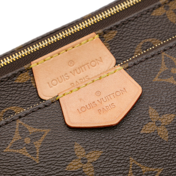 Monogram Multi Pochette Accessoires Brown - Gaby Paris