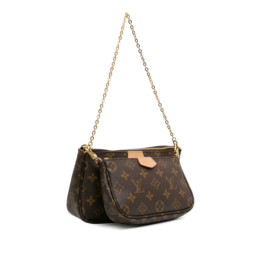 Monogram Multi Pochette Accessoires Brown - Gaby Paris