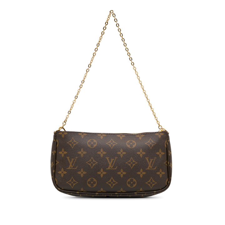 Monogram Multi Pochette Accessoires Brown - Gaby Paris