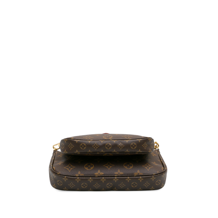 Monogram Multi Pochette Accessoires Brown - Gaby Paris