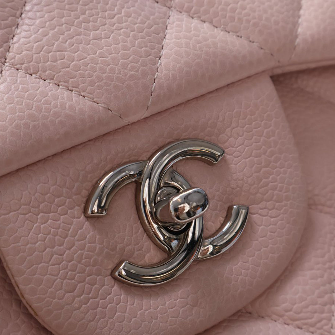Chanel Jumbo Classic Caviar Double rabat