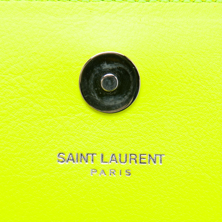 Saint Laurent Cassandre Pochette Cuir