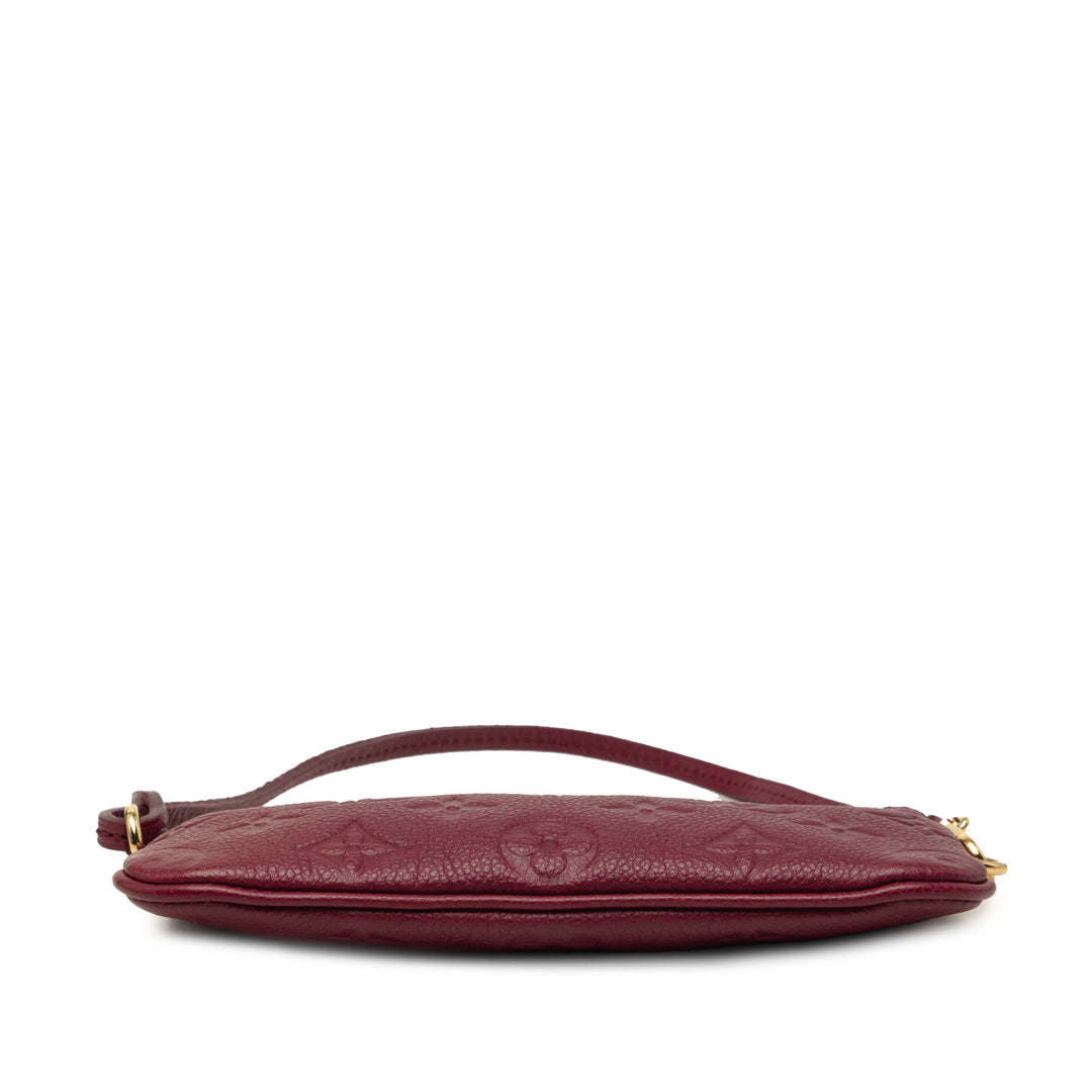 Louis Vuitton Citadine Pochette Monogram Empreinte Rouge – vue 3 – GABY PARIS