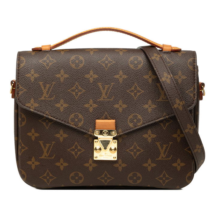 Louis Vuitton Pochette Métis Monogram Marron – vue principale – GABY PARIS