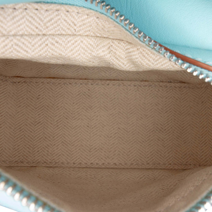 Puzzle Sac Nano Cuir de veau Bleu