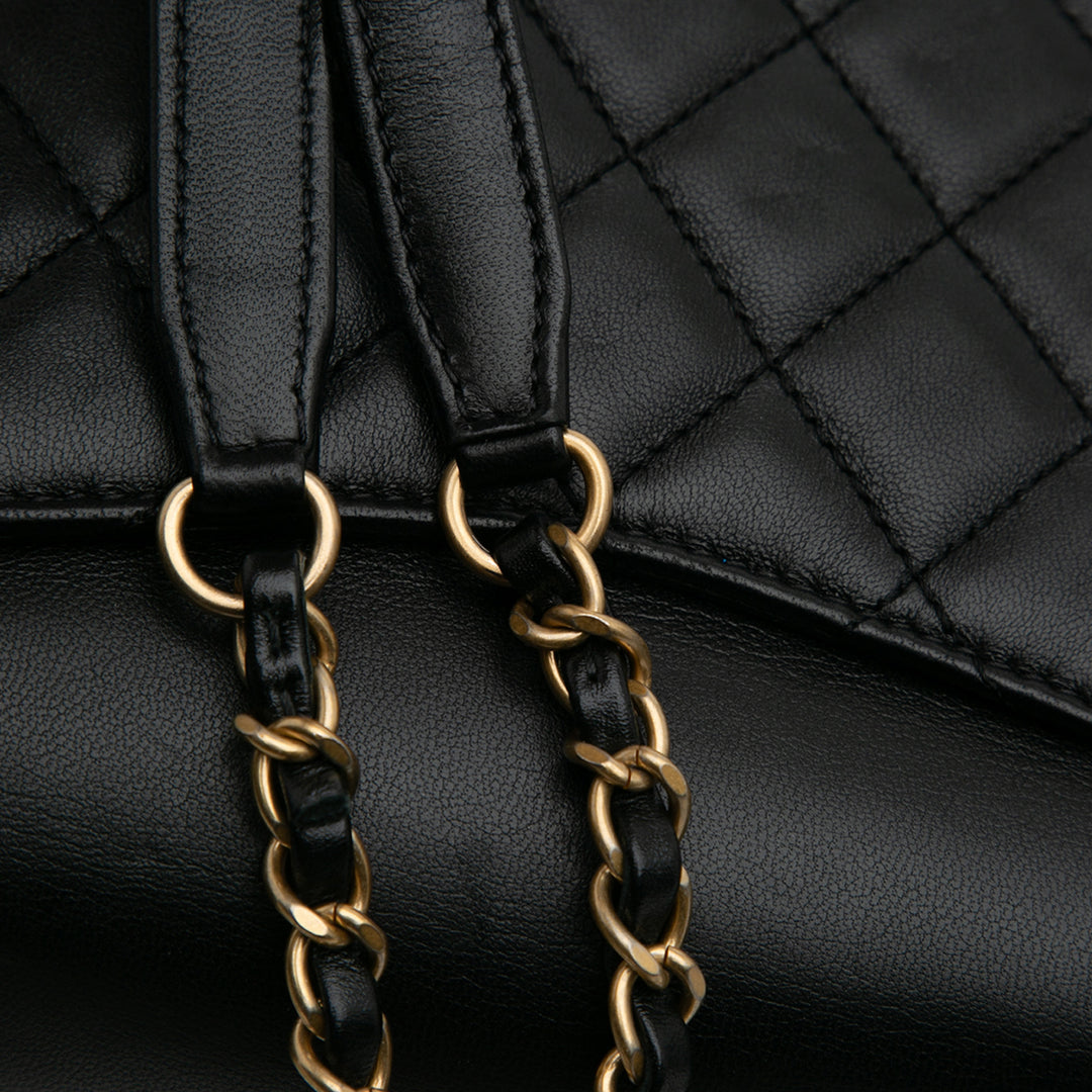 Chanel Cuir d’agneau Lucky Charms Flap Crossbody Noir – GABY PARIS Authentique