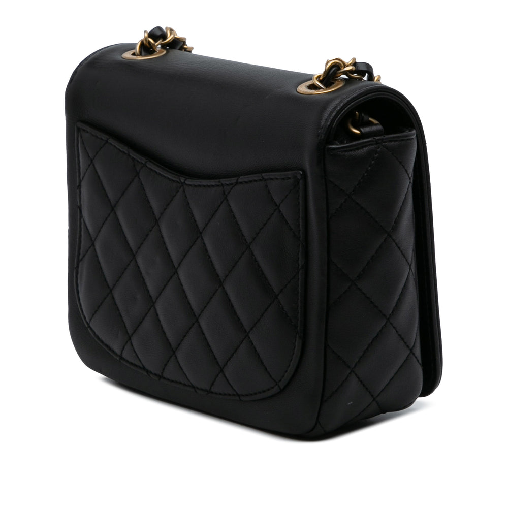 Chanel Cuir d’agneau Lucky Charms Flap Crossbody Noir – GABY PARIS Authentique