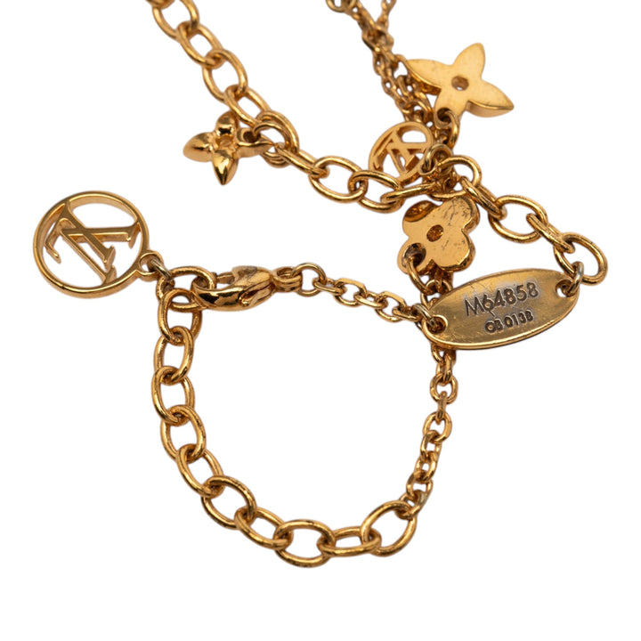 Louis Vuitton plaqué Monogram Blooming Supple Bracelet