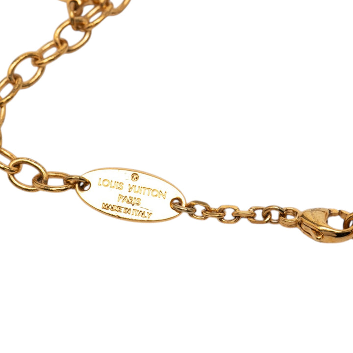 Louis Vuitton plaqué Monogram Blooming Supple Bracelet