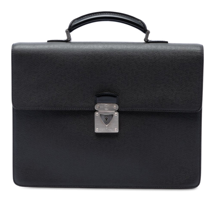 Louis Vuitton Taiga Neo Robusto 2 Porte-documents Noir – vue principale – GABY PARIS