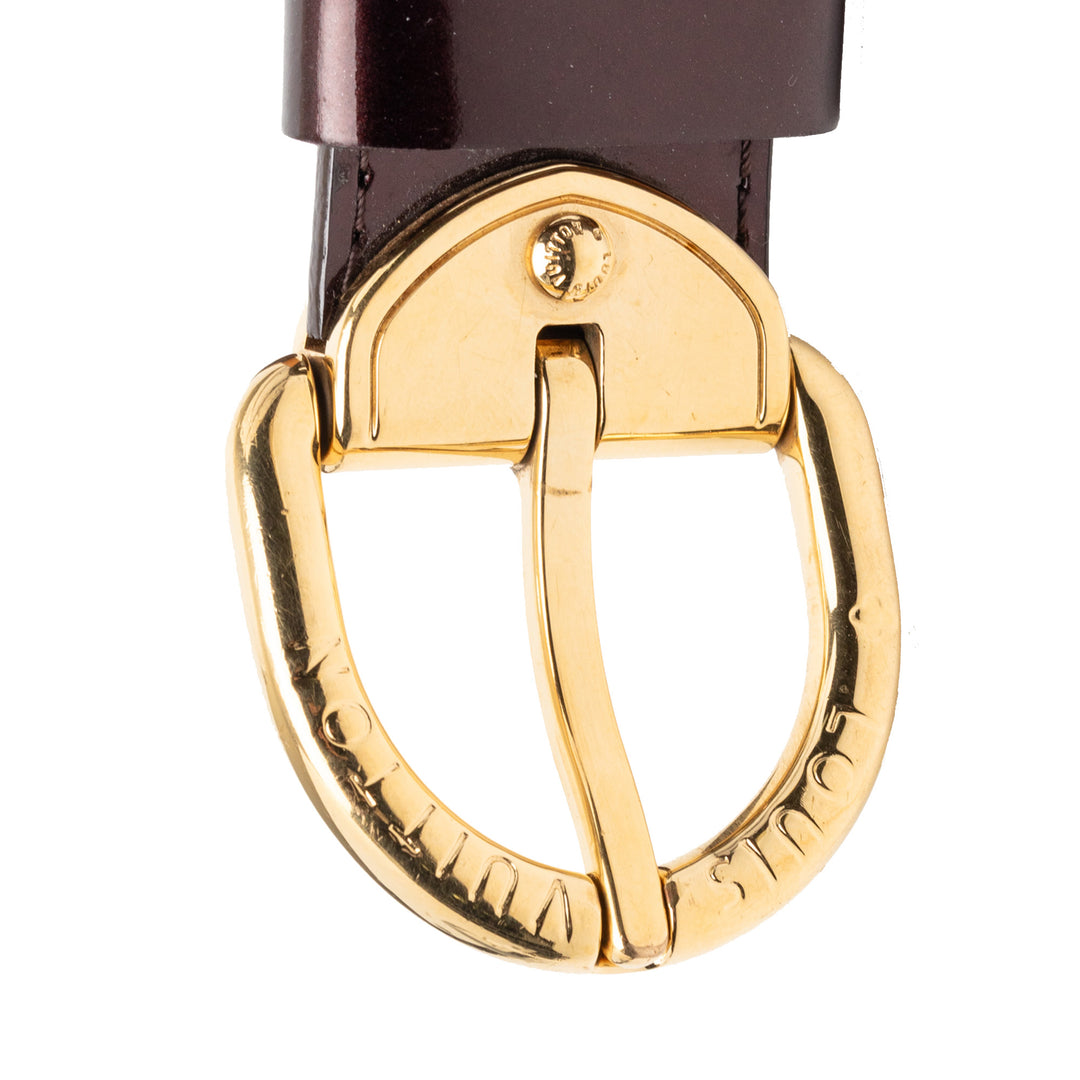 Louis Vuitton Monogram Vernis Belt