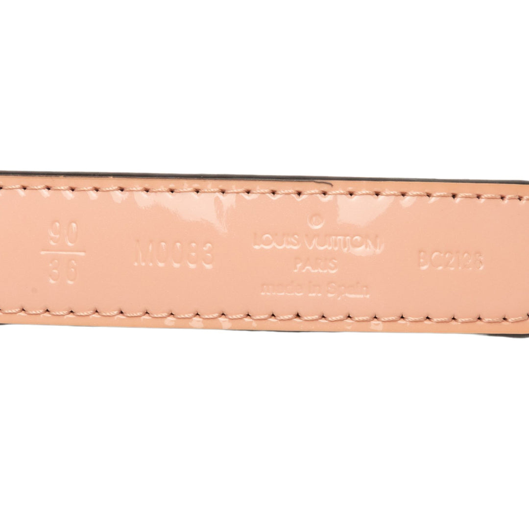 Louis Vuitton Ceinture LV Circle Réversible Monogram Marron – vue 4 – GABY PARIS