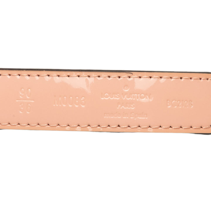 Louis Vuitton Ceinture LV Circle Réversible Monogram Marron – vue 4 – GABY PARIS