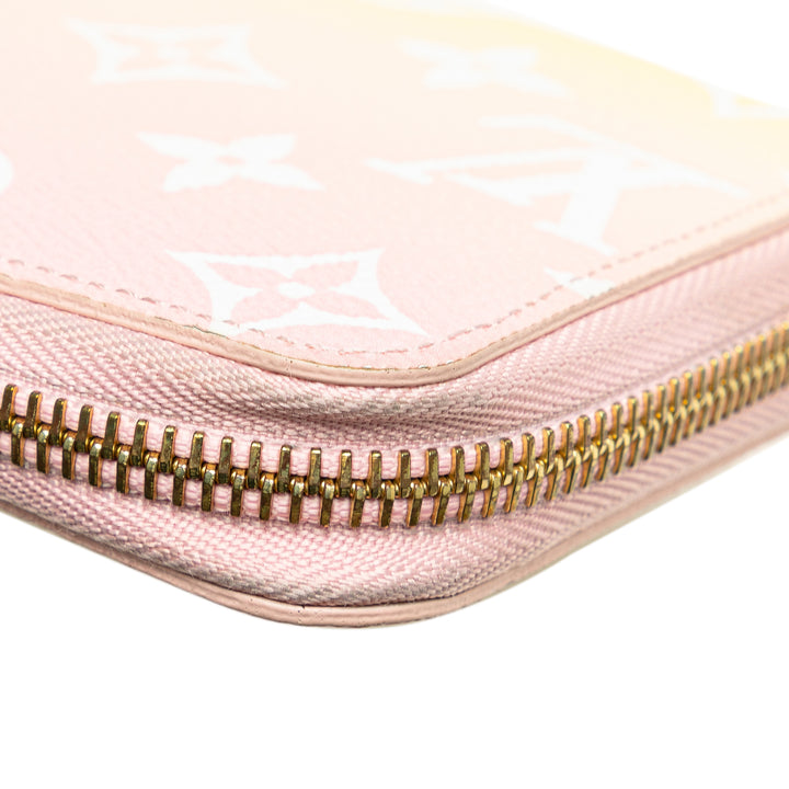 Monogram Giant By The Pool Zippy Wallet Pink - Gaby Paris