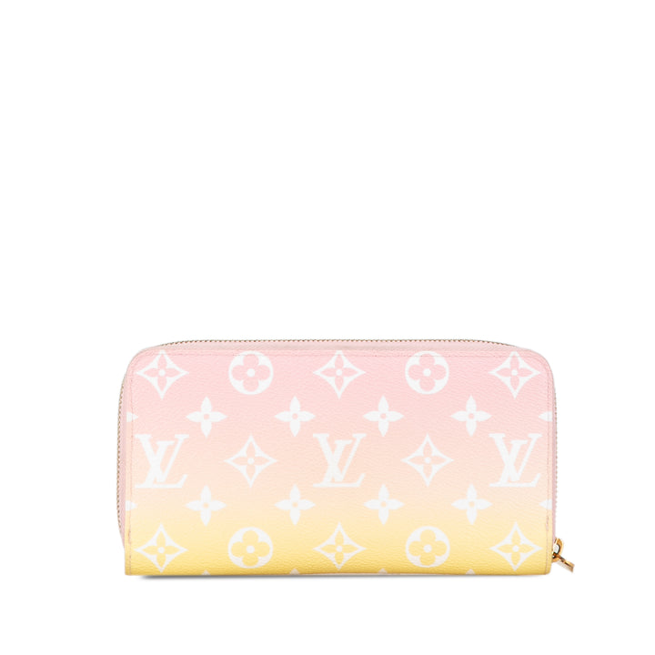 Monogram Giant By The Pool Zippy Wallet Pink - Gaby Paris