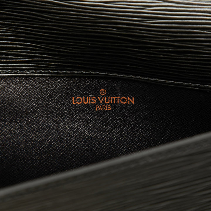 Louis Vuitton Porte Documents Senateur Épi Noir – vue 5 – GABY PARIS