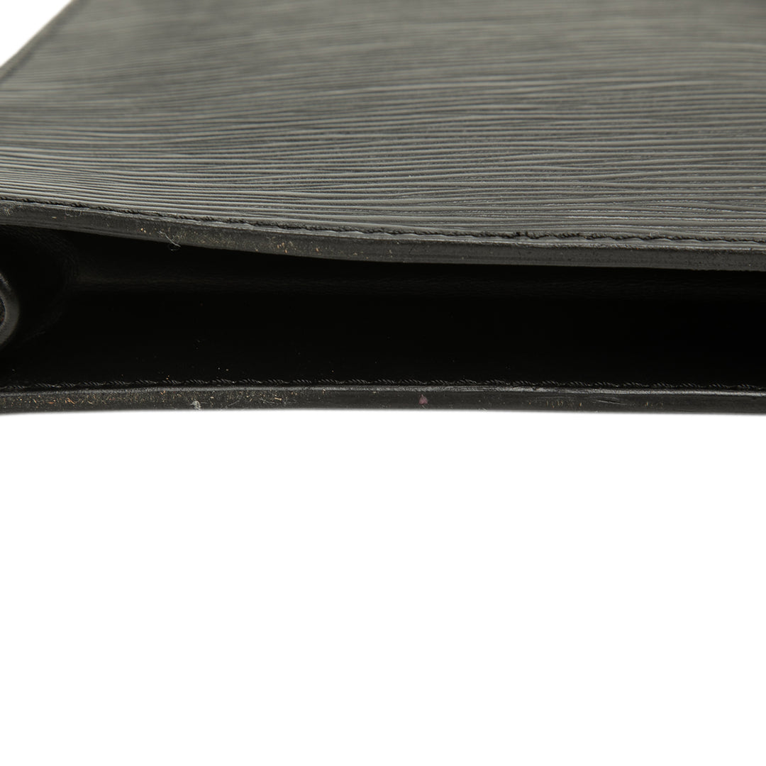 Louis Vuitton Porte Documents Senateur Épi Noir – vue 7 – GABY PARIS