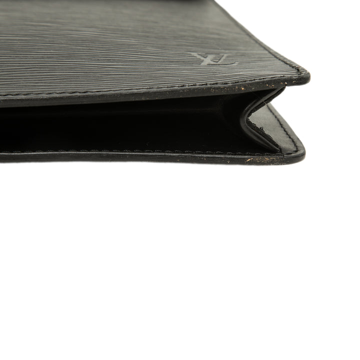 Louis Vuitton Porte Documents Senateur Épi Noir – vue 8 – GABY PARIS