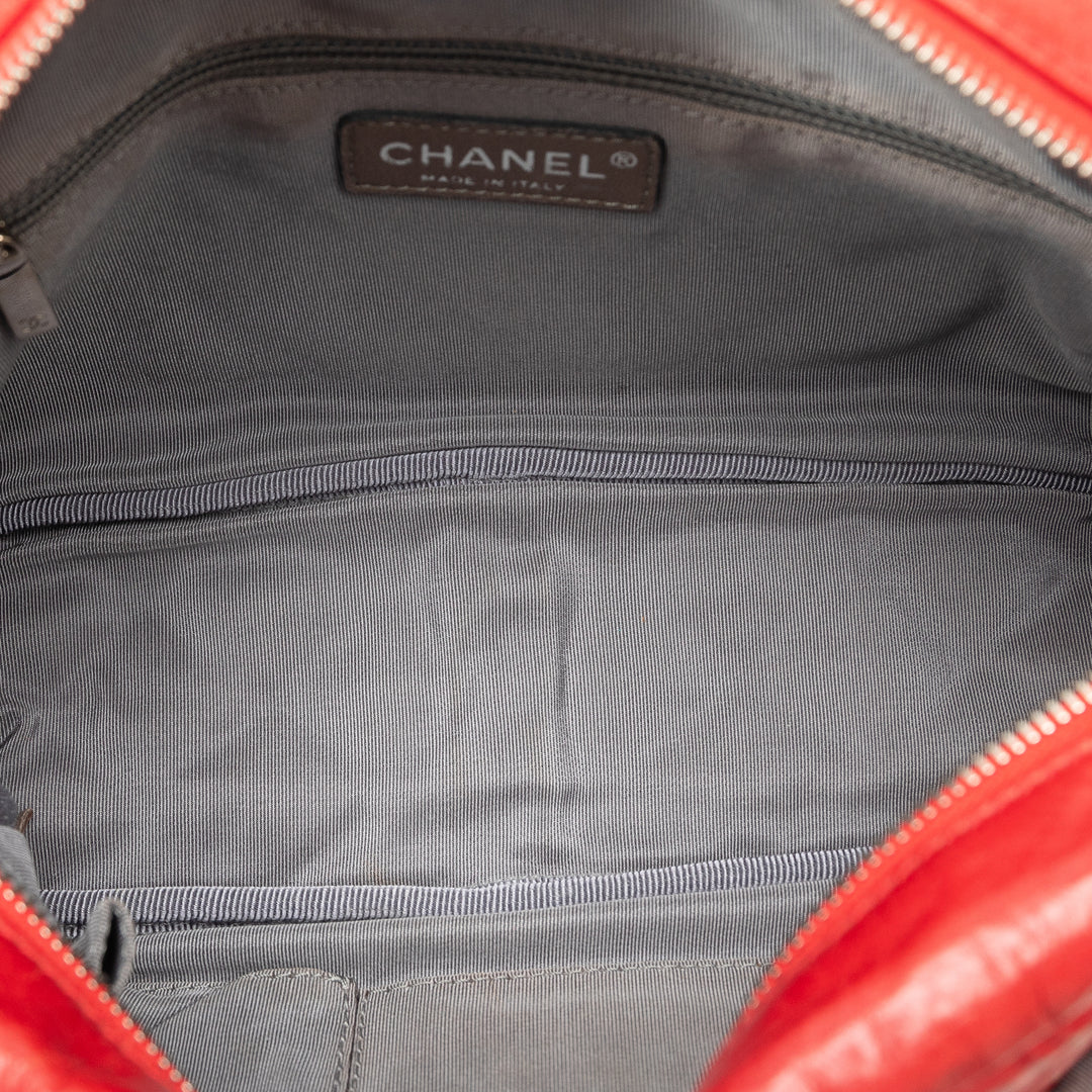 Chanel Medium Quilted Reissue Camera Bag Red - GABY PARIS