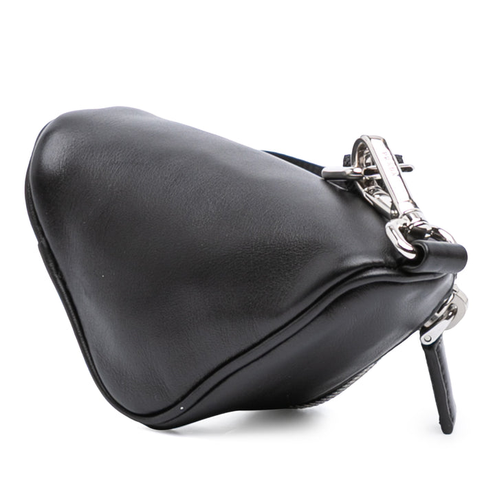 Prada Mini Soft Nappa Triangle Pochette