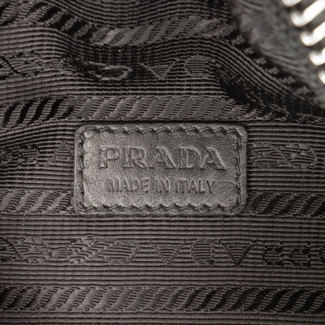 Prada Mini Soft Nappa Triangle Pochette